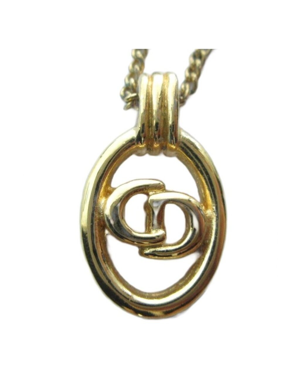 Dior Pendant Logo Gold